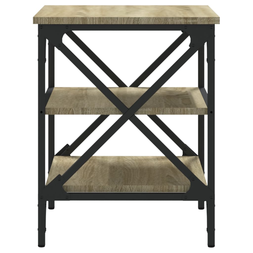 Beistelltisch Sonoma-Eiche 40x42x50 cm Holzwerkstoff