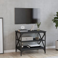 TV-Schrank Schwarz 60x40x50 cm Holzwerkstoff