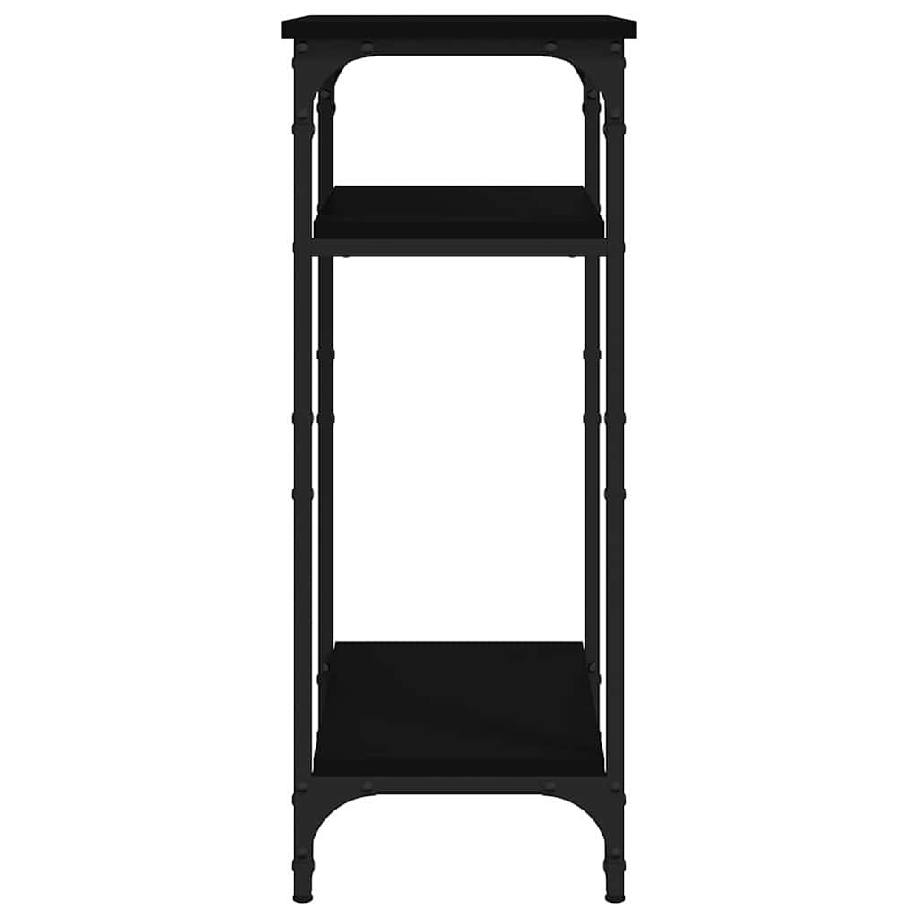 Beistelltisch Schwarz 40x30x75 cm Holzwerkstoff
