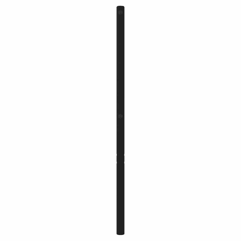 Ersatz-Kopfteil Metall Schwarz 160 cm