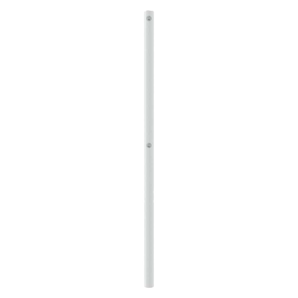 Ersatz-Kopfteil Metall Weiß 150 cm