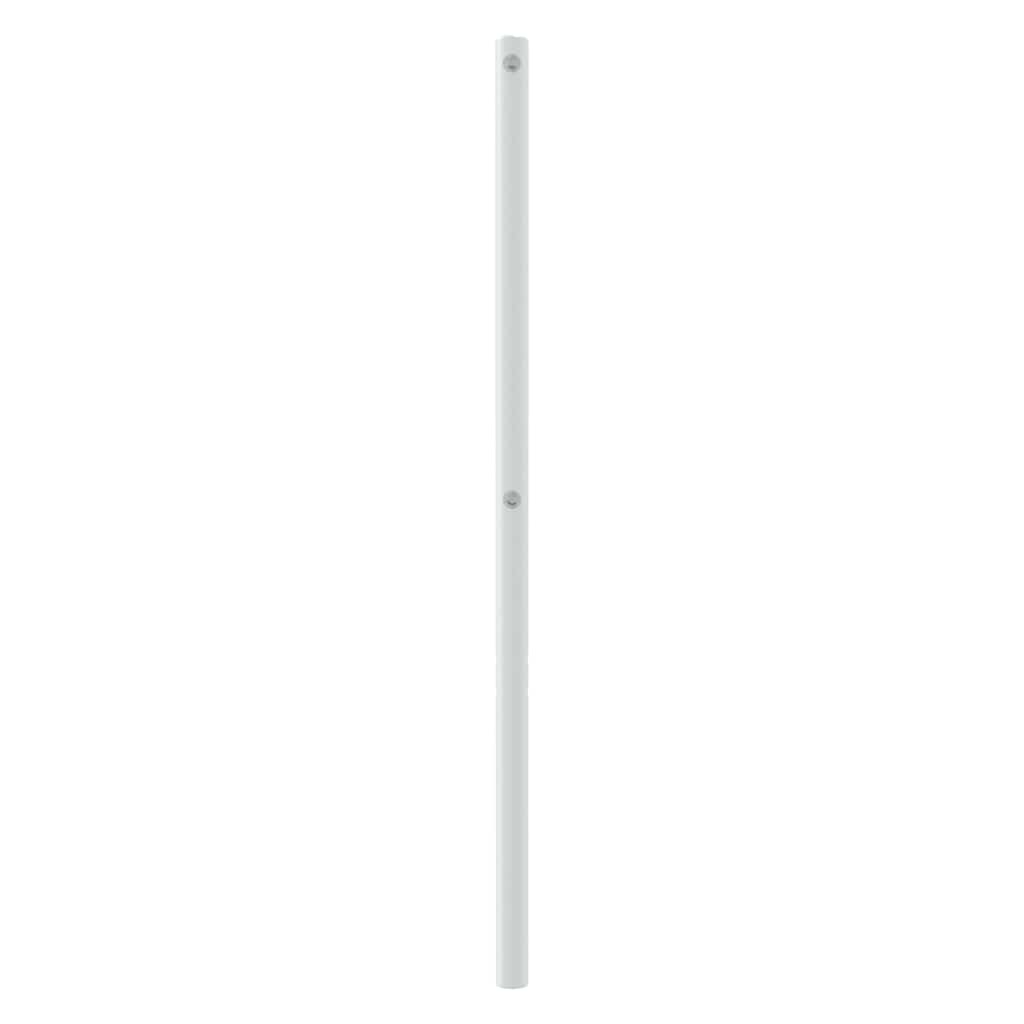 Ersatz-Kopfteil Metall Weiß 200 cm