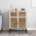 Sideboard Weiß 60x30x75 cm Holzwerkstoff