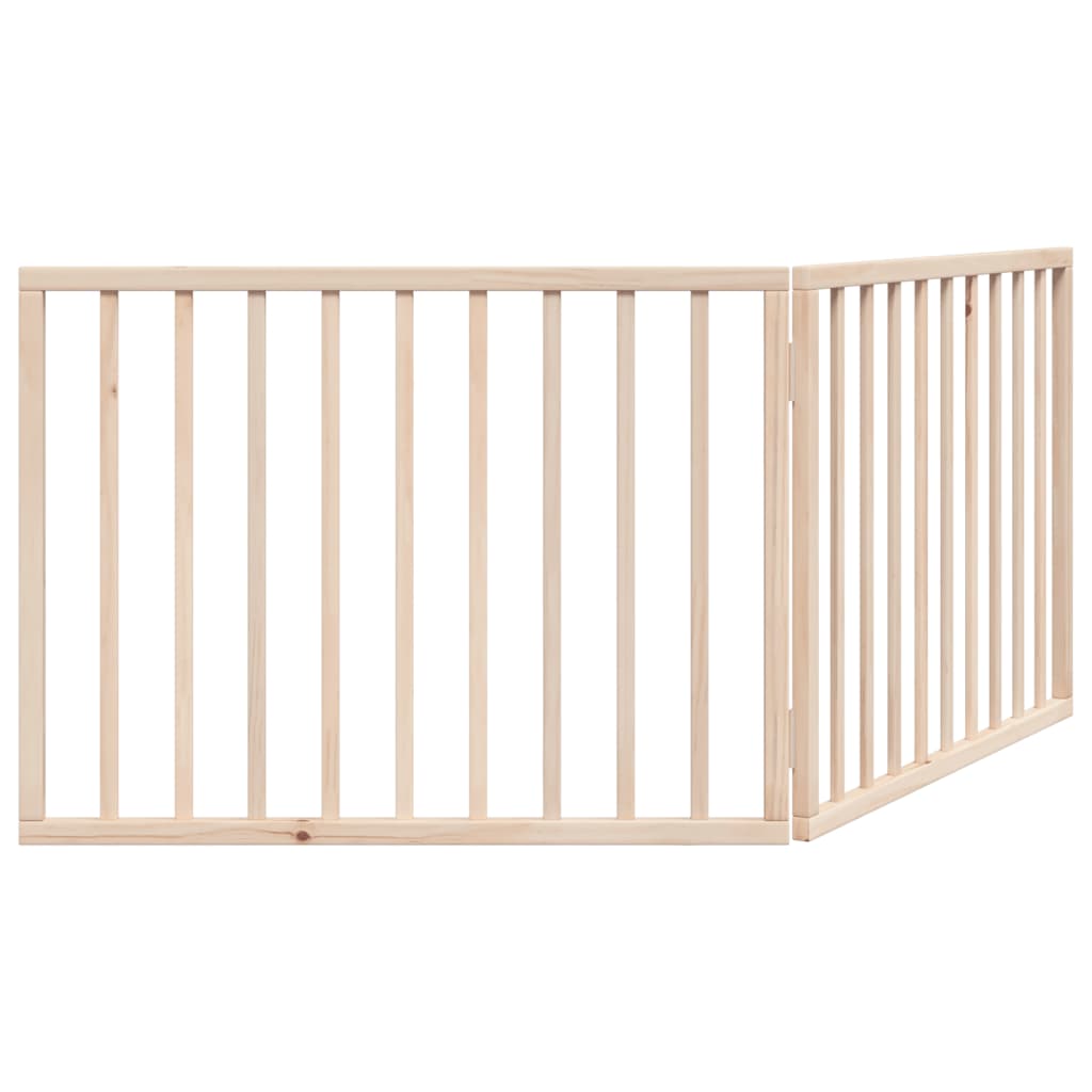 Hundegitter Faltbar 2 Paneele 160 cm Pappelholz