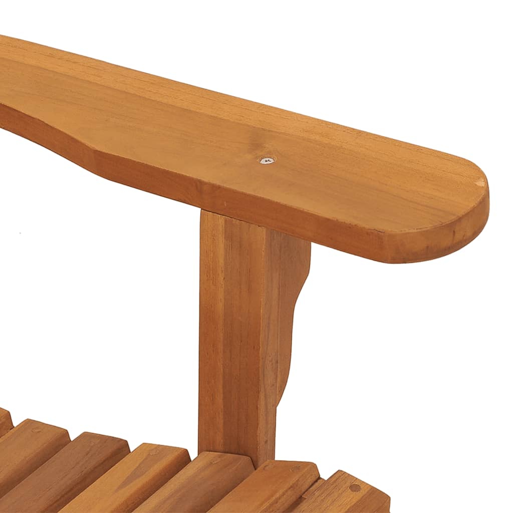 Adirondack-Gartenstuhl 79x95x92 cm Massivholz Teak