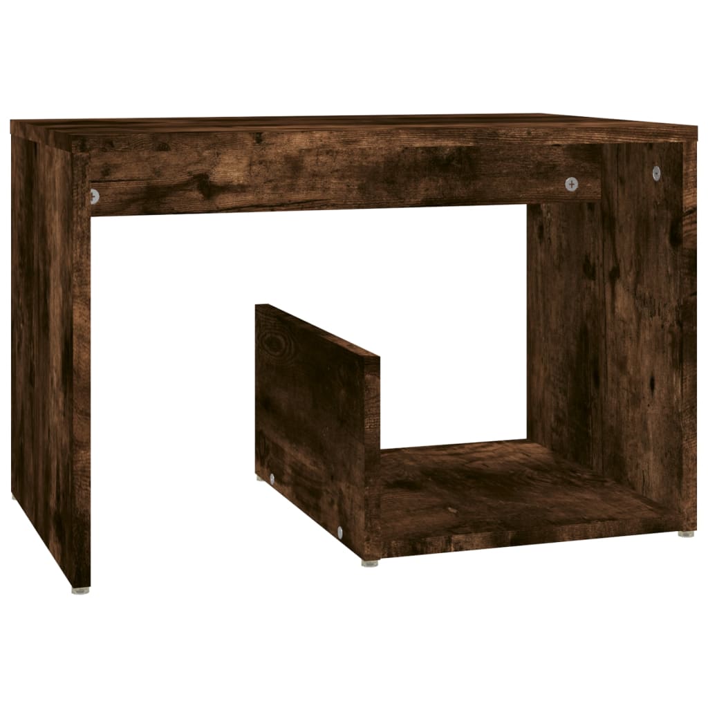 Beistelltisch Räuchereiche 59x36x38 cm Holzwerkstoff