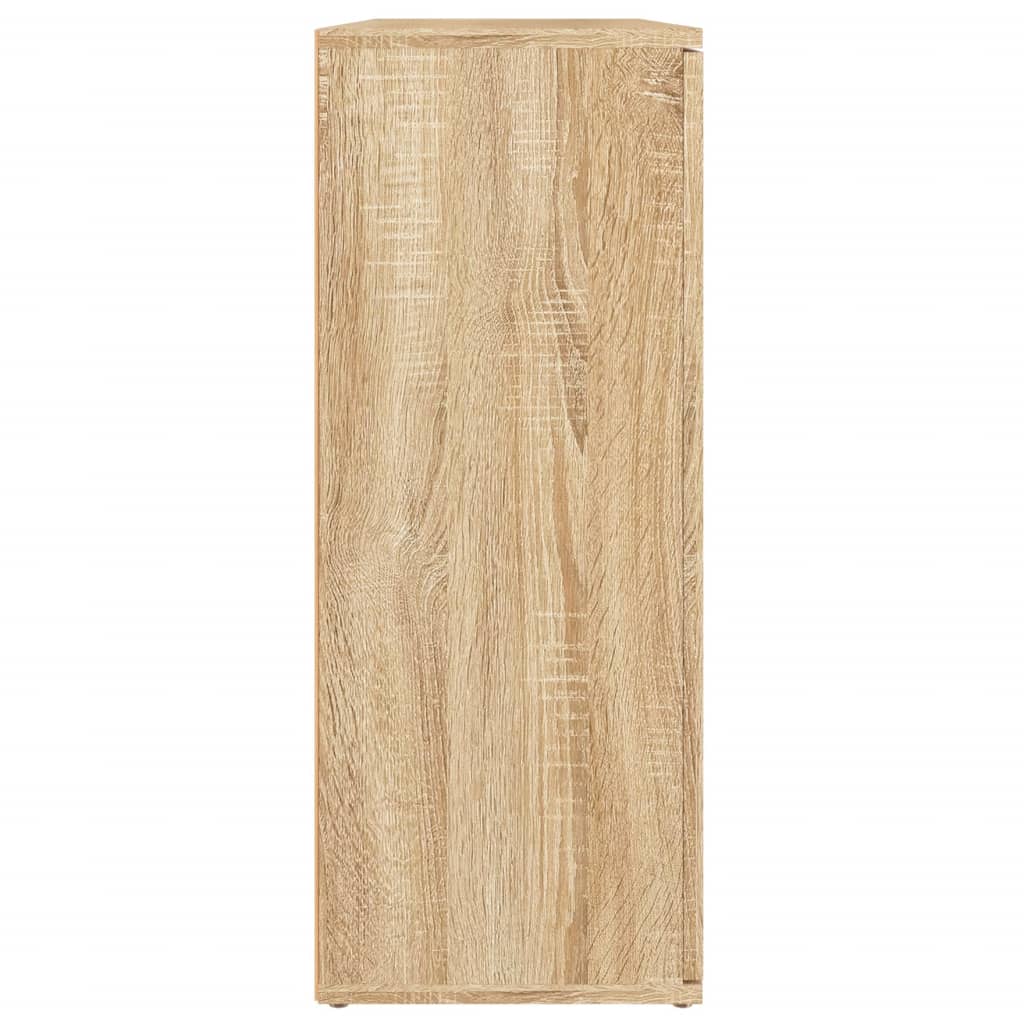 Sideboard Sonoma-Eiche 91 x 29,5 x 75 cm Holzwerkstoff