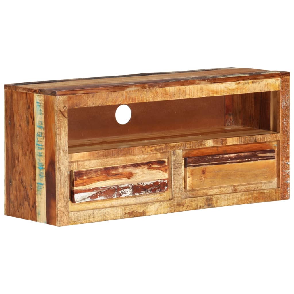 TV-Schränke 2 Stk. 88x30x40 cm Altholz Massiv