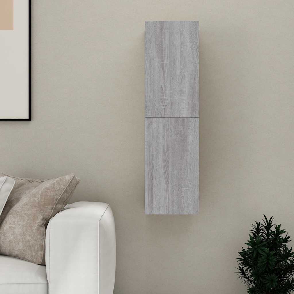 TV-Wandschrank Grau Sonoma 30,5x30x110 cm