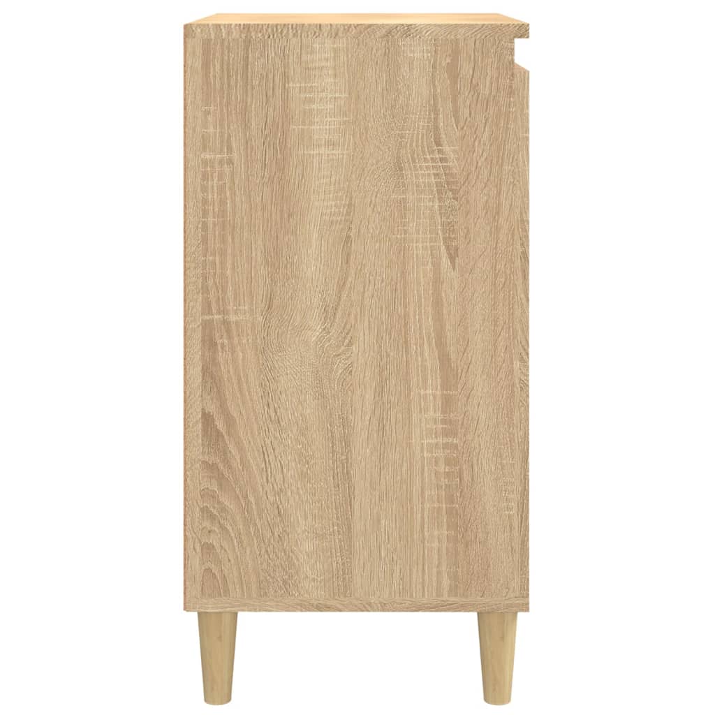 Nachttische 2 Stk. Sonoma-Eiche 40x35x70 cm Holzwerkstoff