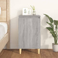 Nachttisch Grau Sonoma 40x35x70 cm Holzwerkstoff