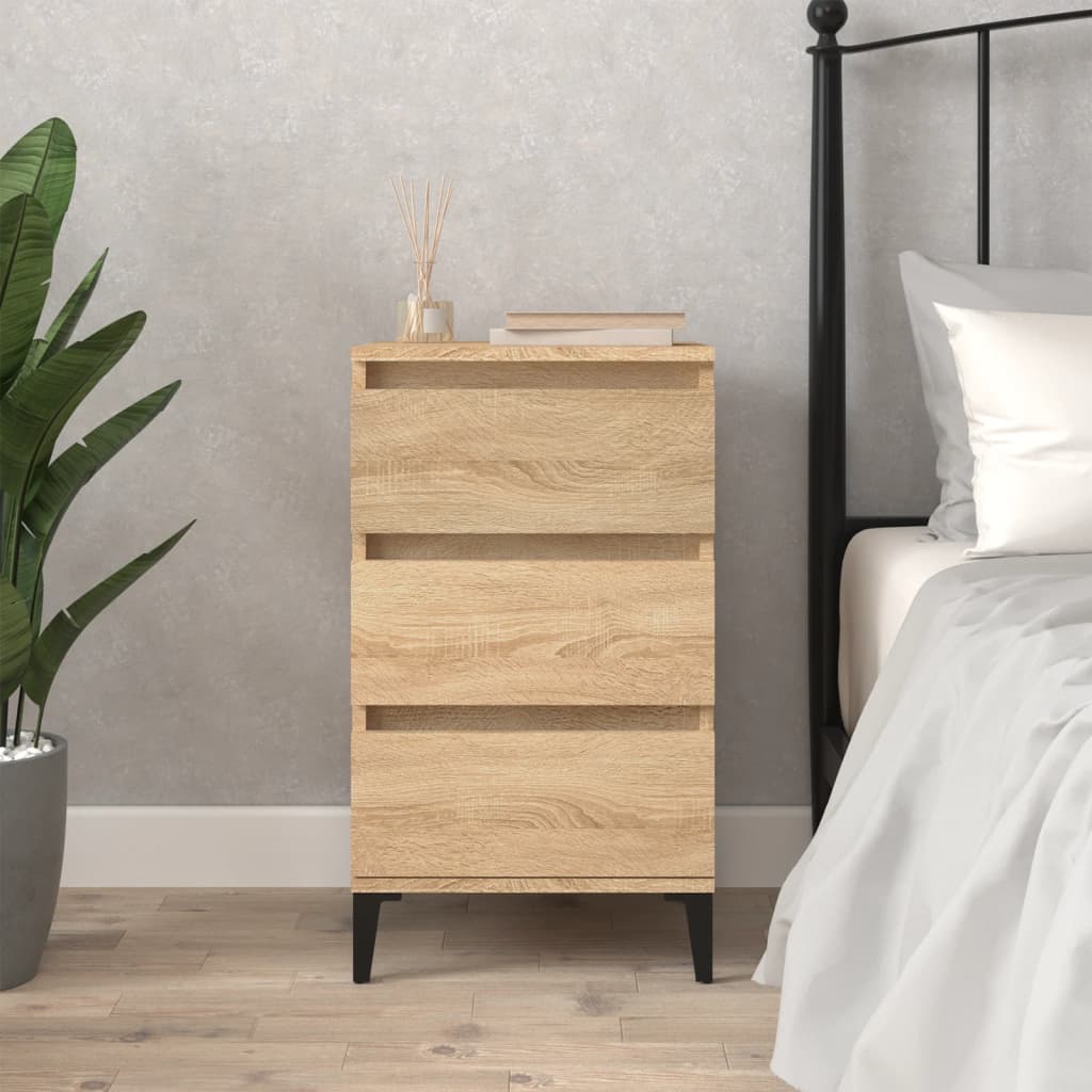 Nachttisch Sonoma-Eiche 40x35x70 cm Holzwerkstoff