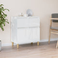 Sideboard Hochglanz-Weiß 60x35x70 cm Holzwerkstoff