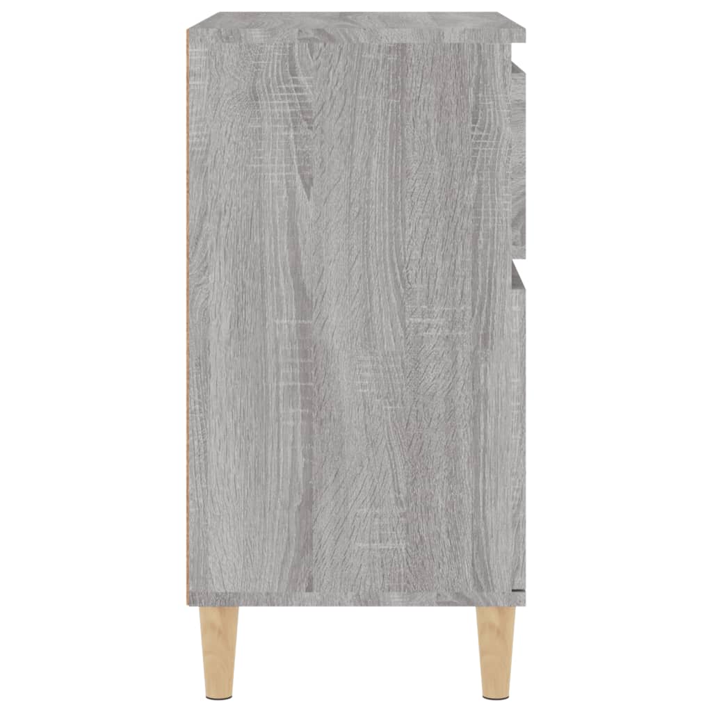 Sideboard Grau Sonoma 60x35x70 cm Holzwerkstoff