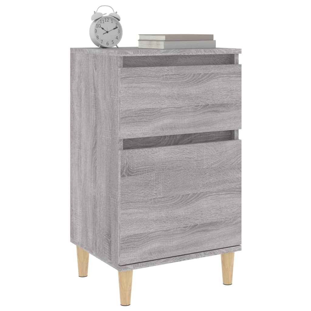 Nachttisch Grau Sonoma 40x35x70 cm
