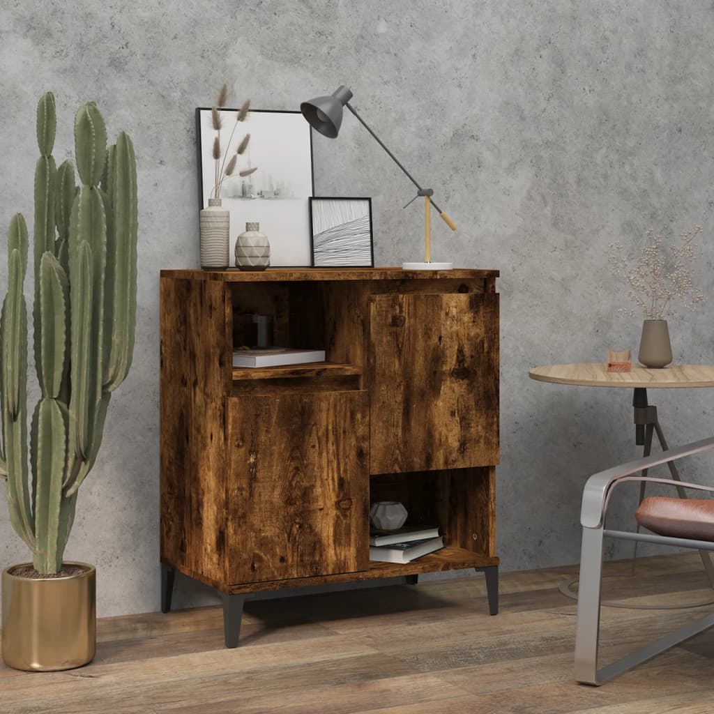 Sideboard Räuchereiche 60x35x70 cm Holzwerkstoff
