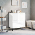 Sideboard Hochglanz-Weiß 60x35x70 cm Holzwerkstoff