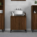 Waschbeckenunterschrank Braun Eichen-Optik 58x33x60 cm