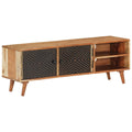 TV-Schrank 112x30x40 cm Massivholz Akazie