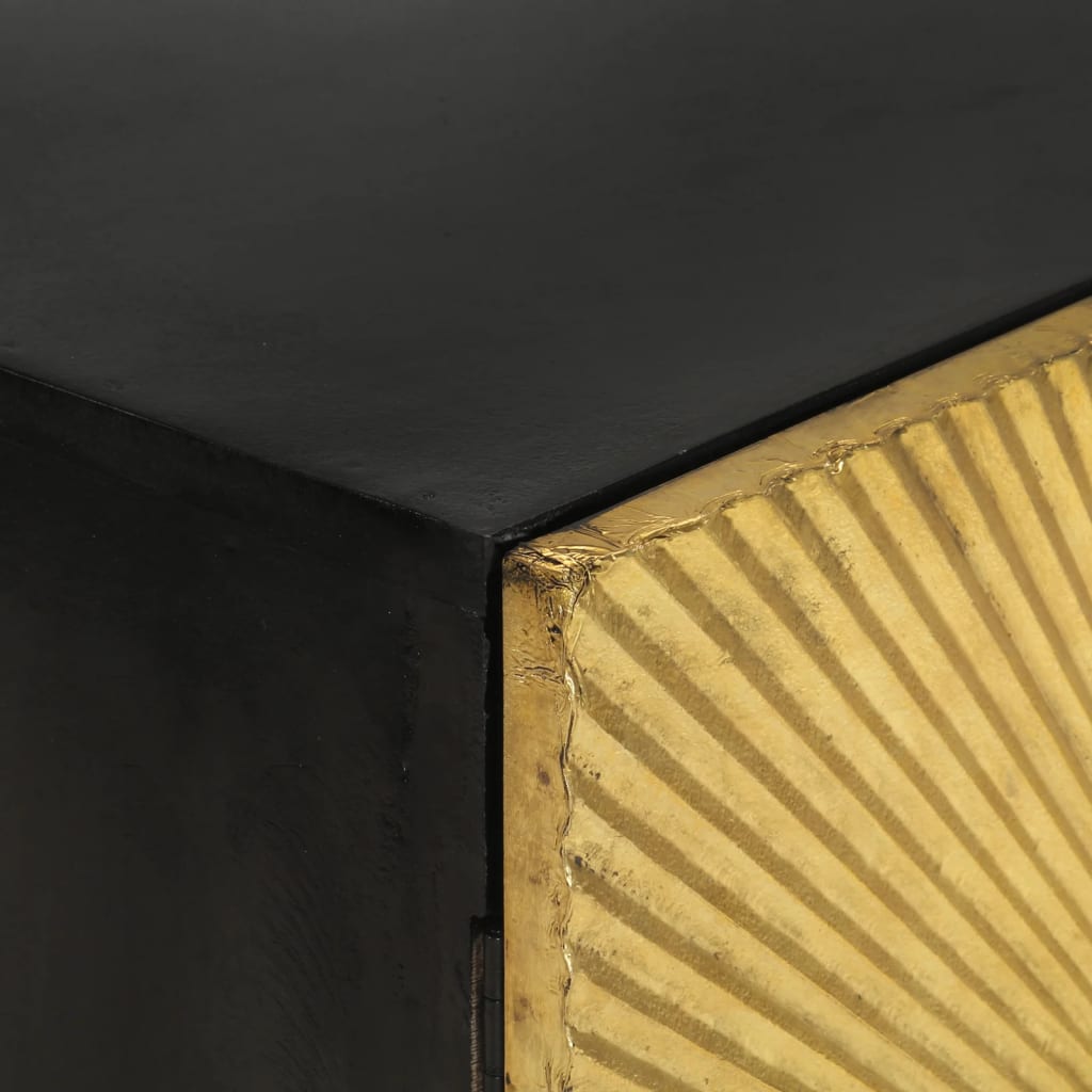 Sideboard 55x30x75 cm Massivholz Mango