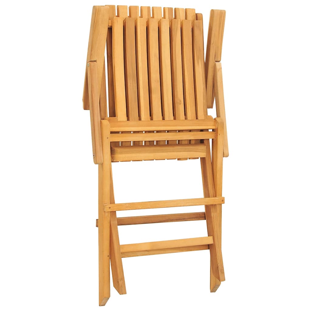 Gartenstühle 4 Stk. Klappbar 61x67x90 cm Massivholz Teak