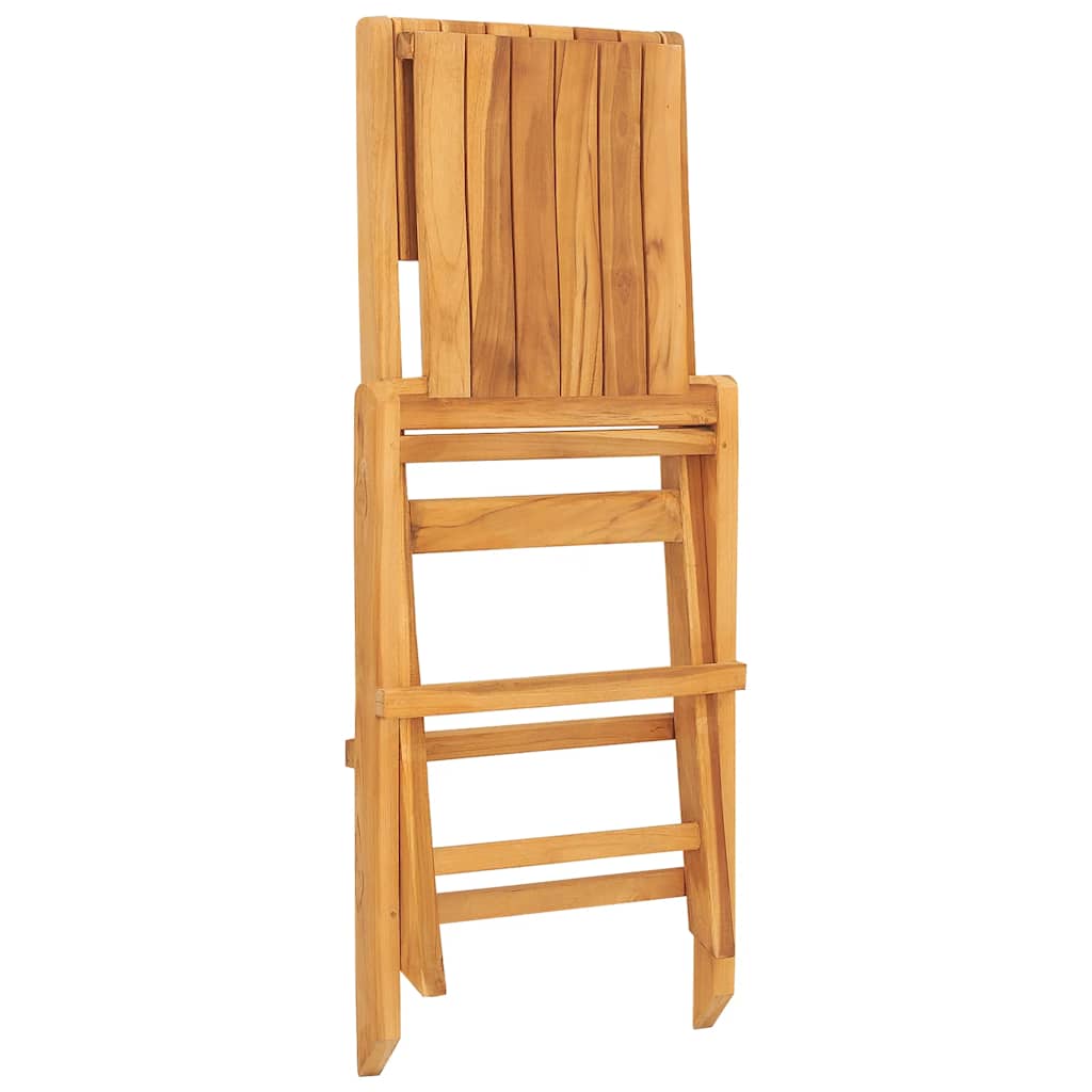 Gartenstühle 8 Stk. Klappbar 47x61x90 cm Massivholz Teak