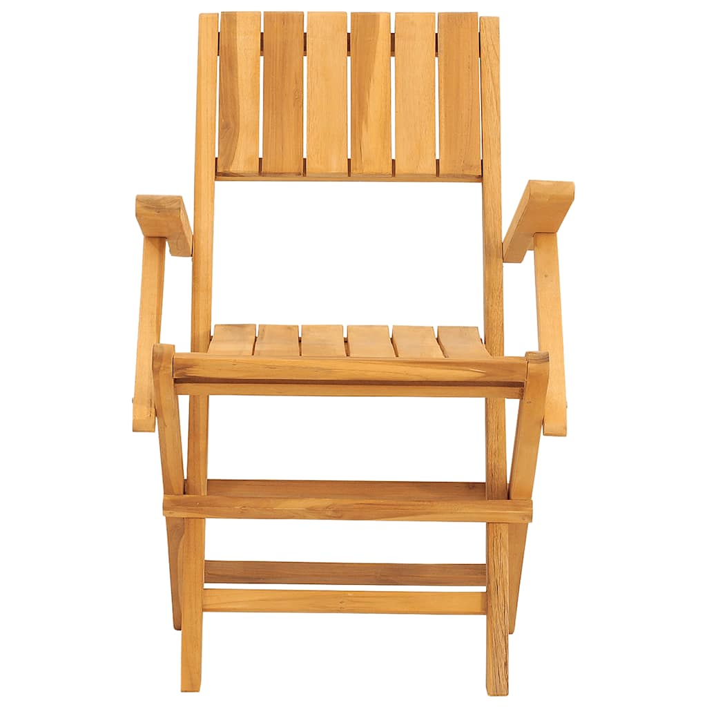Gartenstühle 4 Stk. Klappbar 55x61x90 cm Massivholz Teak