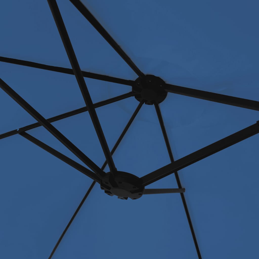 Doppel-Sonnenschirm Azurblau 449x265 cm