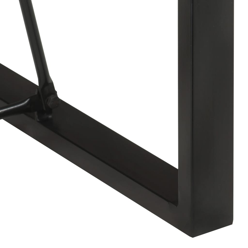 Bartisch 110x55x110 cm Altholz Massiv