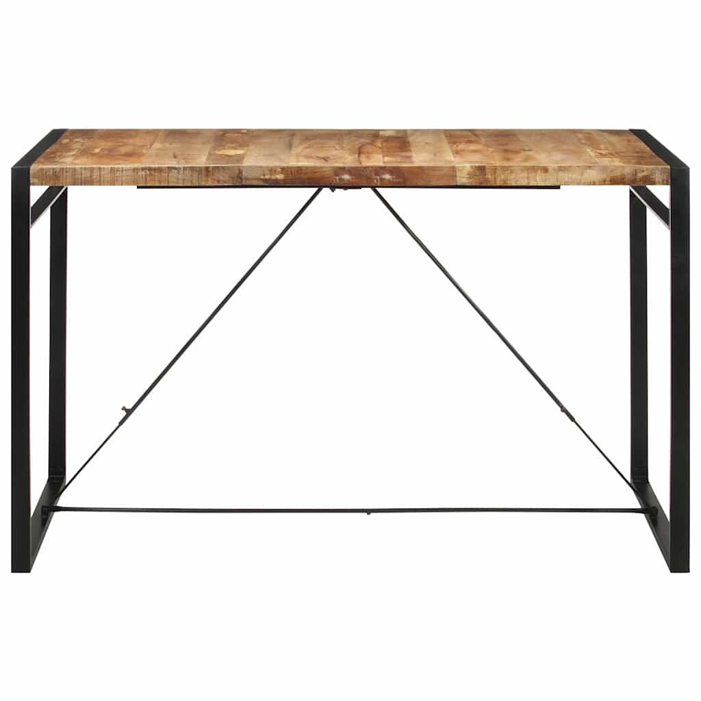 Bartisch 175x90x110 cm Massives Raues Mangoholz
