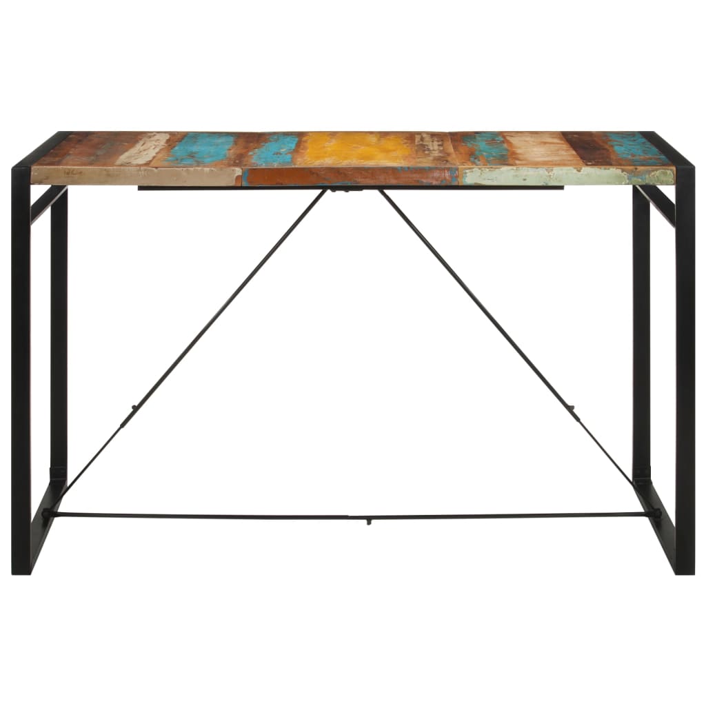 Bartisch 175x90x110 cm Massives Altholz