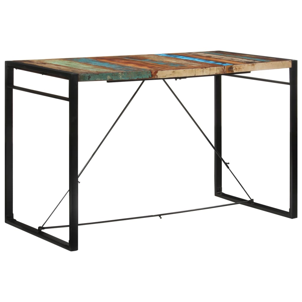 Bartisch 175x90x110 cm Massives Altholz