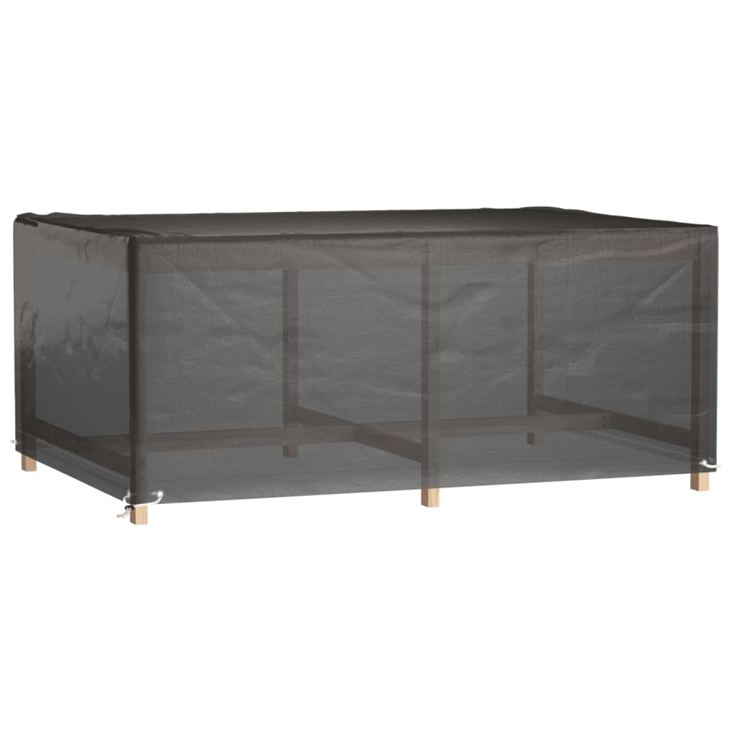 Gartenmöbel-Abdeckung 8 Ösen 180x122x75 cm Rechteckig