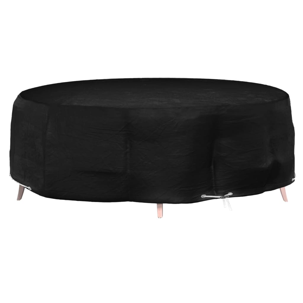 Abdeckung für Lounge-Insel 10 Ösen Ø236x67 cm Rund