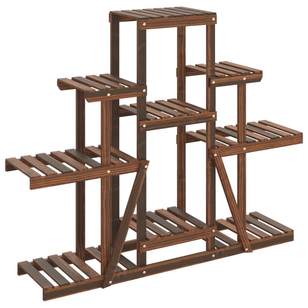 Blumenständer 110x25x96 cm Massivholz Tanne
