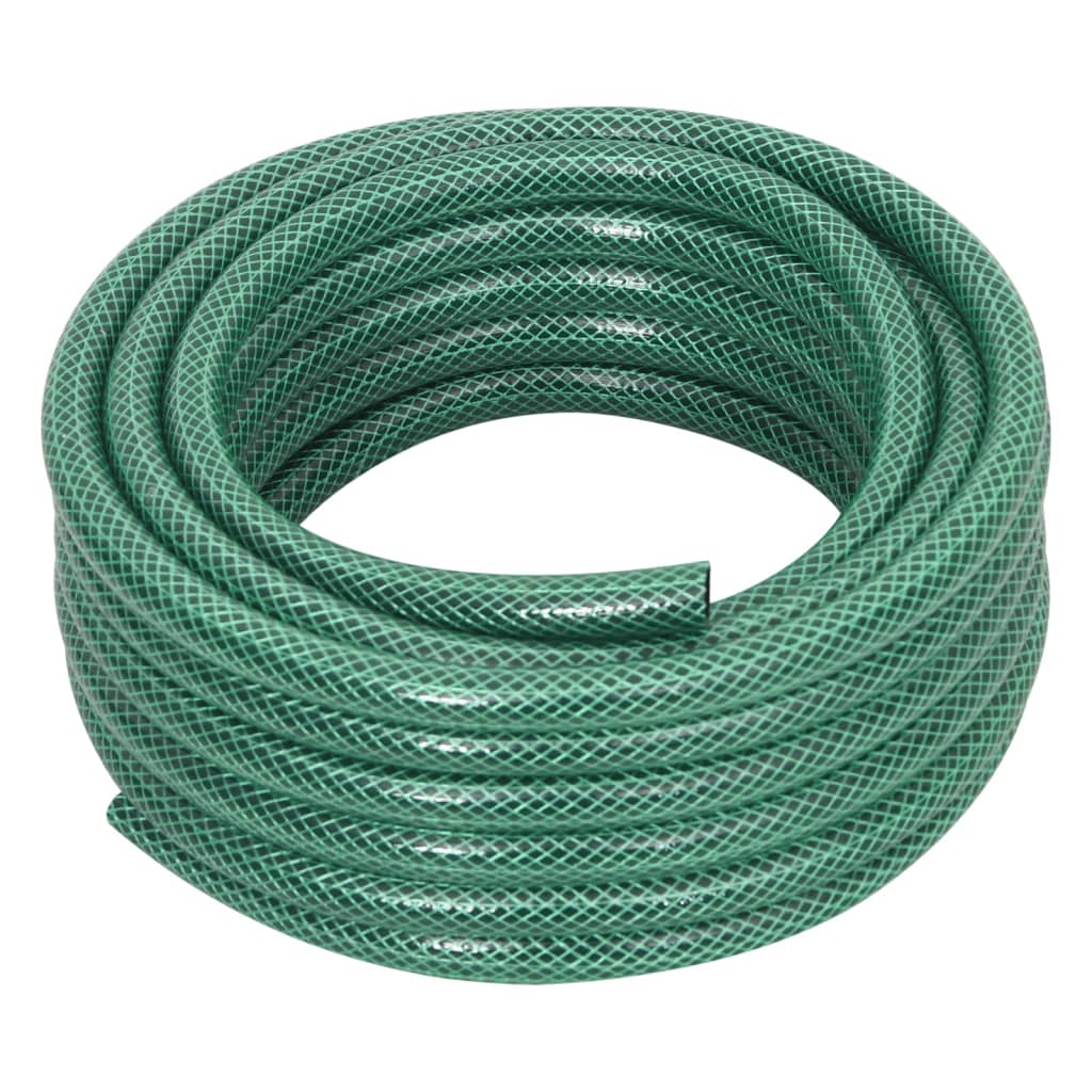 Gartenschlauch mit Kupplung-Set Grün 0,5" 20 m PVC