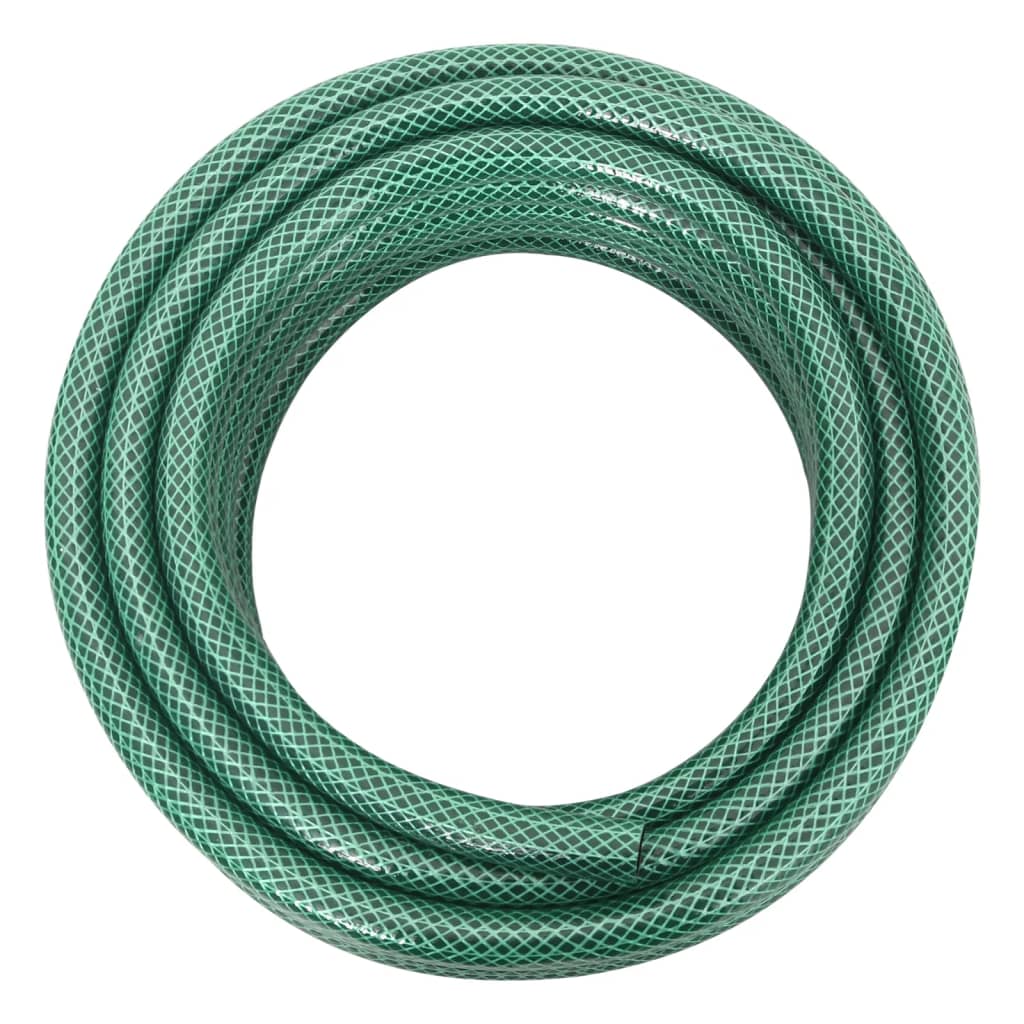 Gartenschlauch mit Kupplung-Set Grün 0,5" 20 m PVC