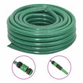 Gartenschlauch mit Kupplung-Set Grün 0,75" 30 m PVC