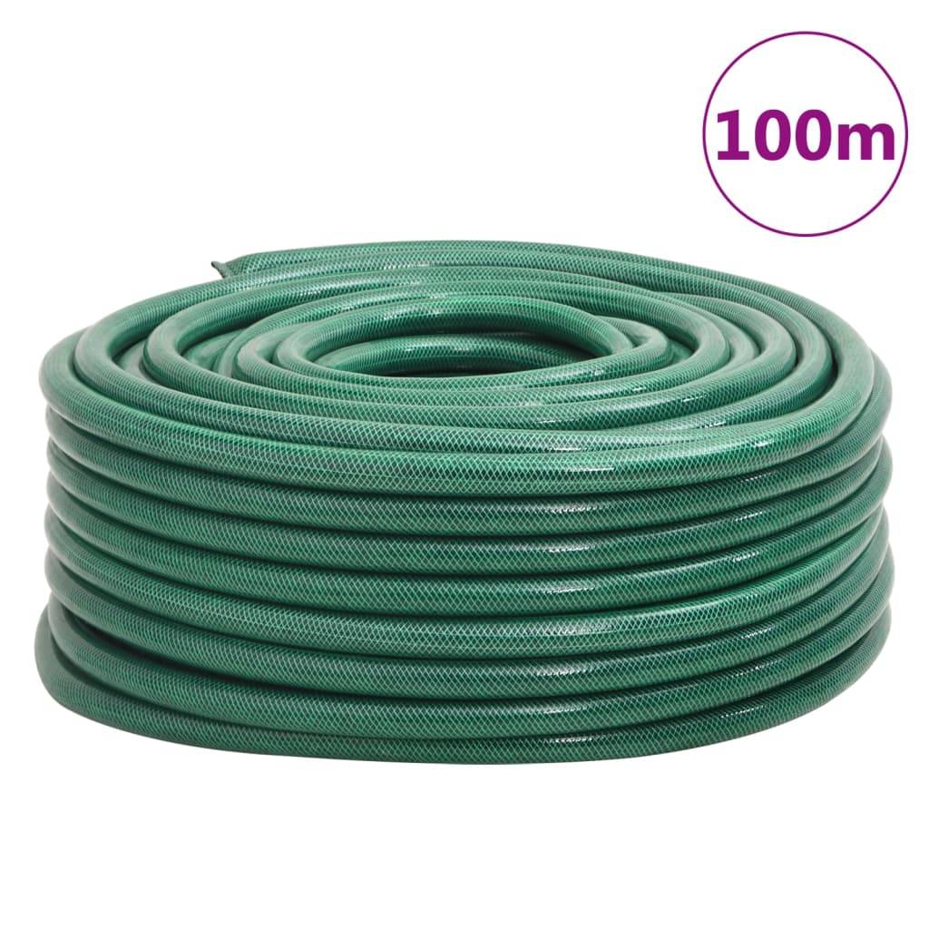 Gartenschlauch Grün 1" 100 m PVC