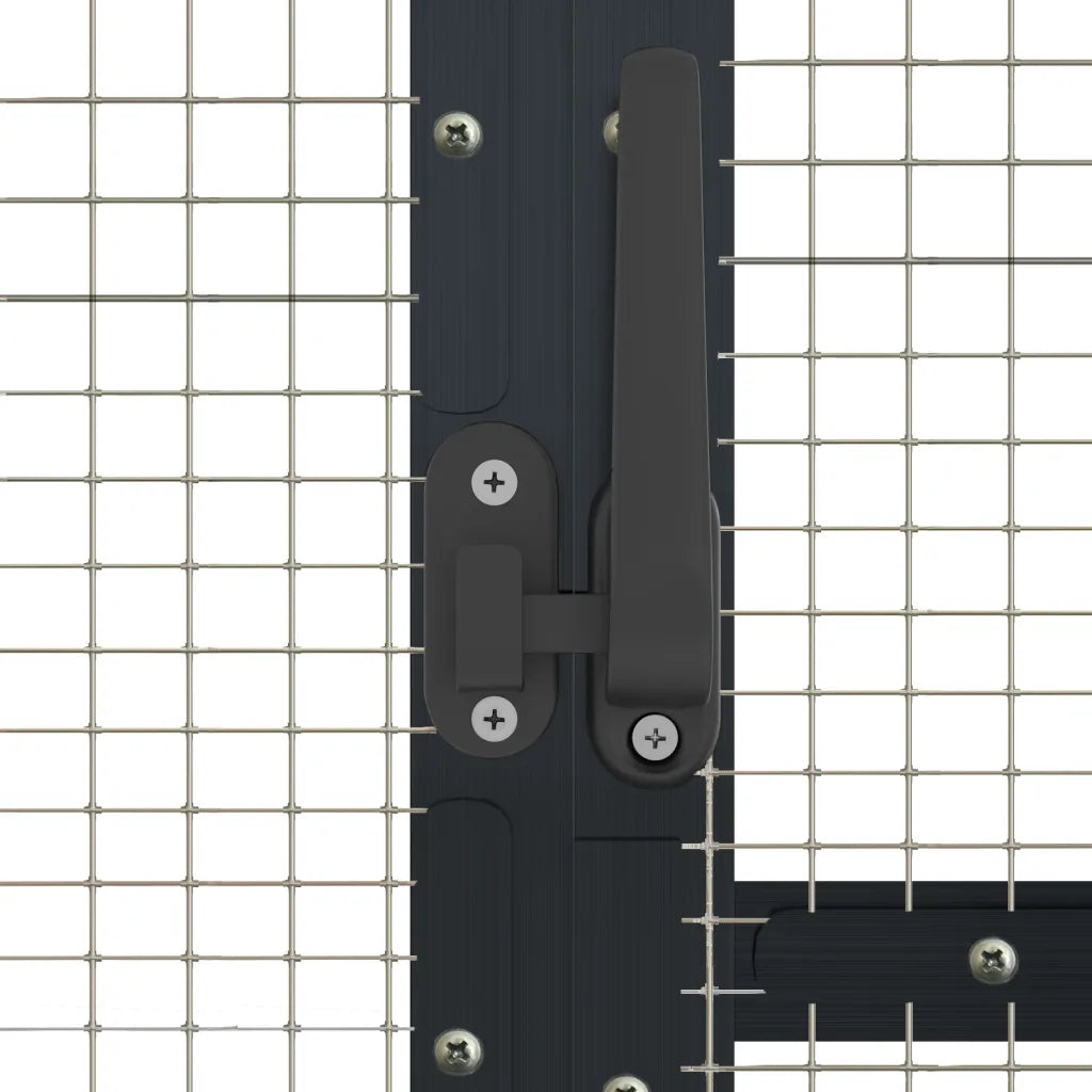 Aluminium-Voliere 1,79 × 2 × 1,85 m