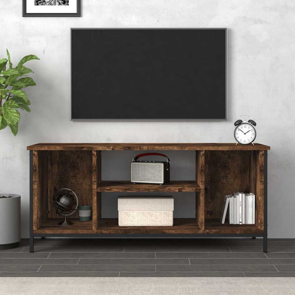 TV-Schrank Räuchereiche 102x35x45 cm Holzwerkstoff