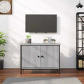 TV-Schrank mit Türen Grau Sonoma 60x35x45 cm Holzwerkstoff