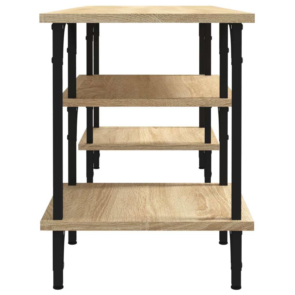 TV-Schrank Sonoma-Eiche 102x35x45,5 cm Holzwerkstoff
