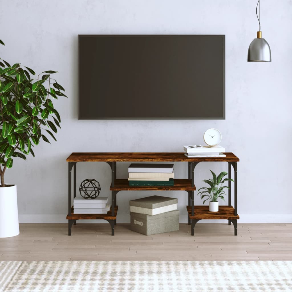 TV-Schrank Räuchereiche 102x35x45,5 cm Holzwerkstoff