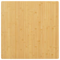Tischplatte 90x90x4 cm Bambus