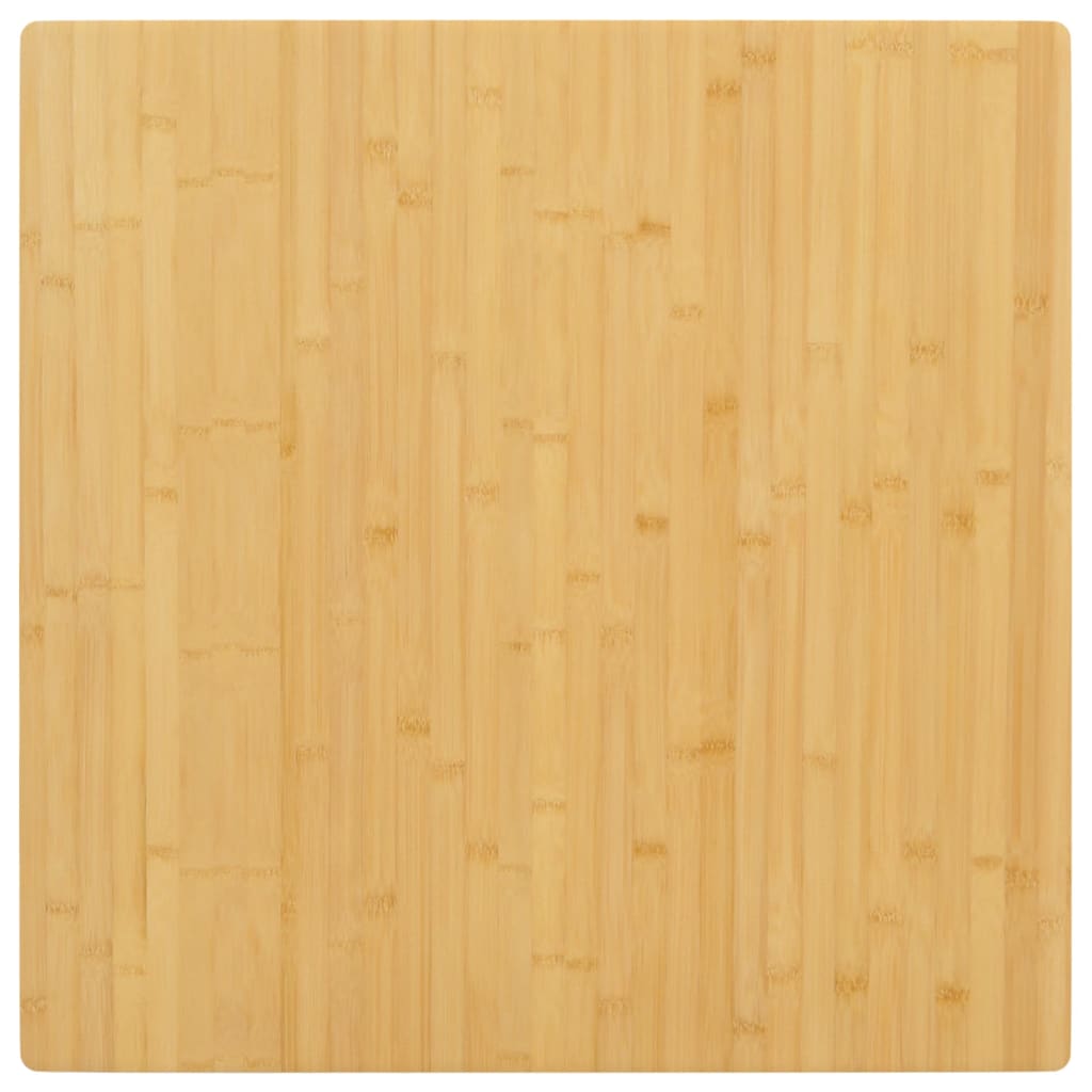 Tischplatte 90x90x4 cm Bambus