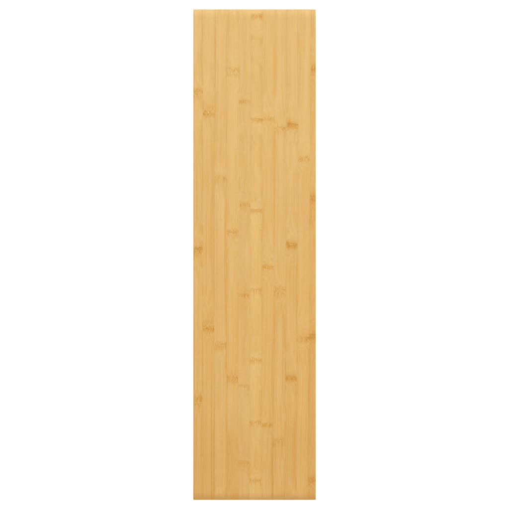 Wandregal 80x20x1,5 cm Bambus