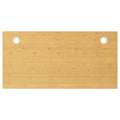 Schreibtischplatte 100x50x4 cm Bambus