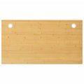 Schreibtischplatte 100x60x4 cm Bambus