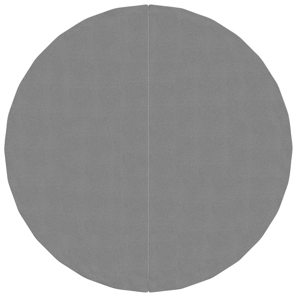 Pool-Bodentuch Hellgrau Ø244 cm Polyester Geotextil